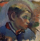 Поль Гоген Портрет мальчика-1888